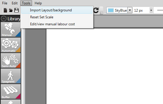 Image of how you import the background image in YourFlow